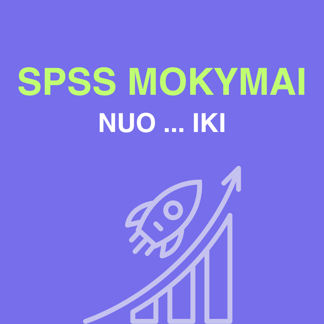 SPSS MOKYMAI